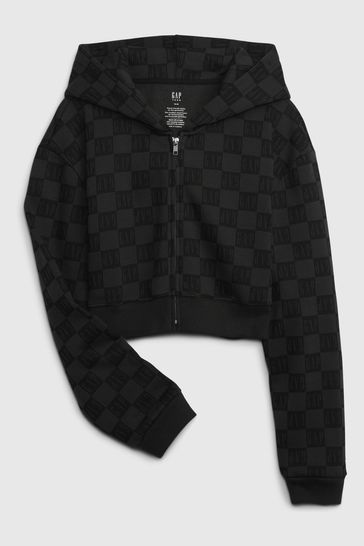 Black checkered hoodie 2025