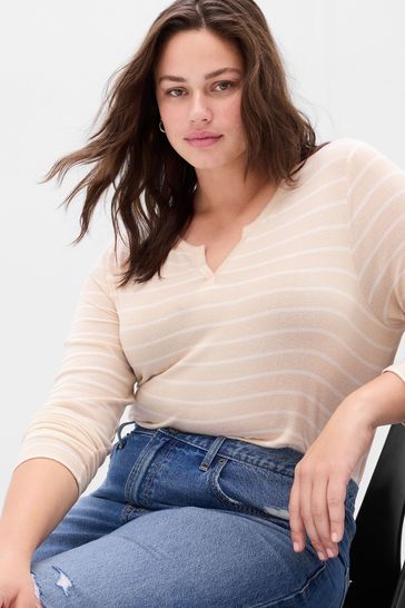 Gap long sleeve v neck discount
