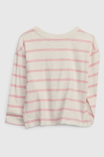 gap striped long sleeve tee