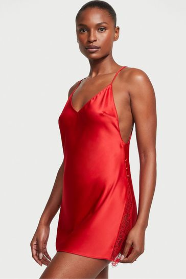 Plunge slip outlet dress
