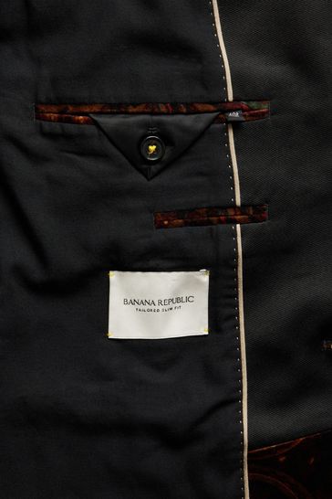 Banana republic velvet discount blazer