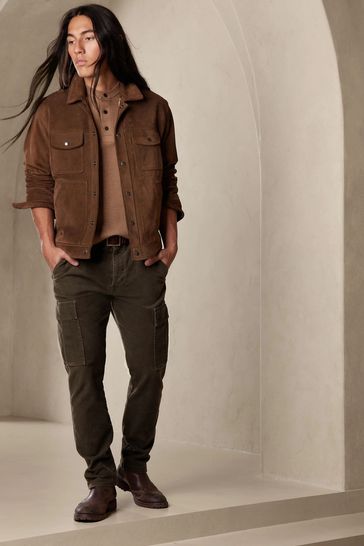 Buy Banana Republic Brushed Traveler Cargo Trousers from the Gap online shop