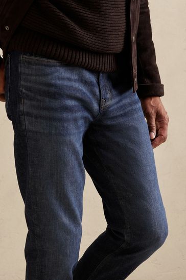 Banana Republic Blue Slim Organic Cotton Jeans