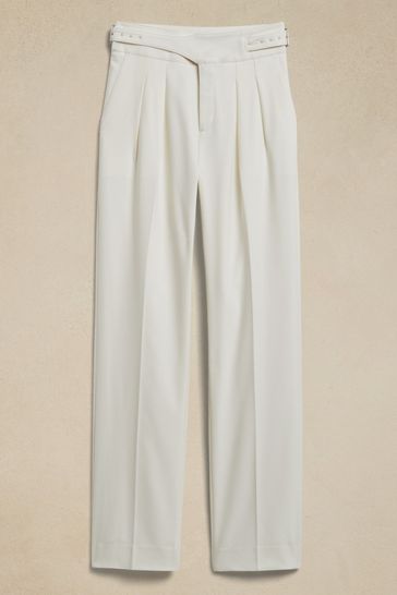 Banana republic white pants store