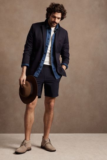 Banana Republic Blue Monterey Chambray Shirt