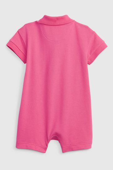Buy Gap Polo Baby Romper from the Gap online shop