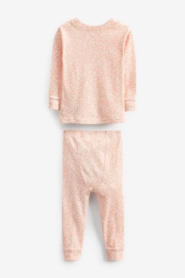 pink pj set gap