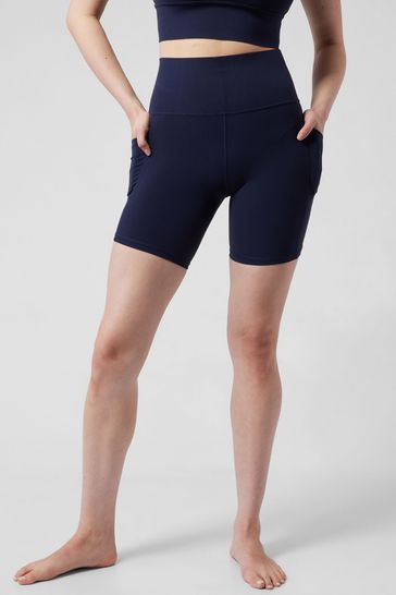High rise biker shorts on sale