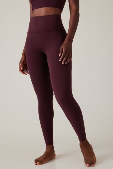 Athleta Black Salutation High Rise Leggings