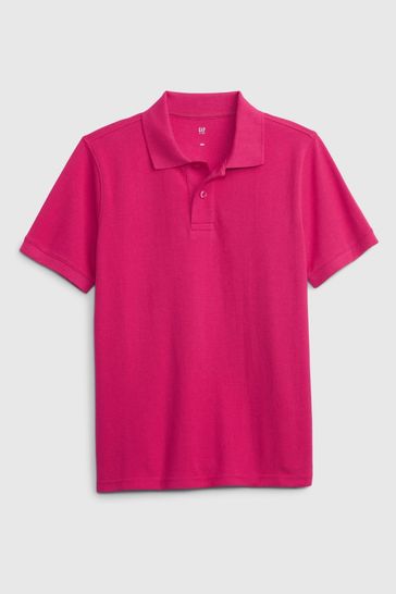 Buy Gap Pique Short Sleeve Polo Shirt from the Gap online shop
