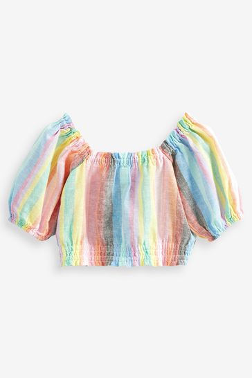 Crop top dress deals for kids
