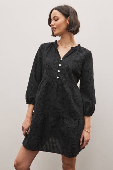 Gap ruffle dress sales