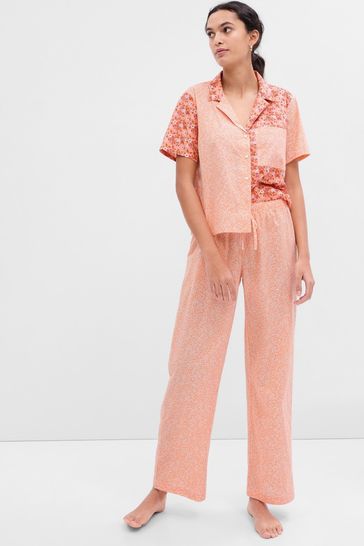 Buy Gap Floral Poplin Pyjama Bottoms from the Gap online shop