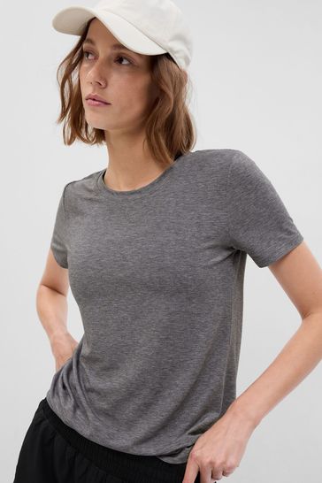Buy Gap Breathe Short Sleeve Crew Neck T-Shirt from the Gap online shop