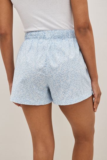 Gap Blue Floral Pyjama Shorts