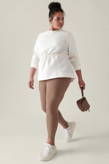 Lightweight on sale white sweatshirt