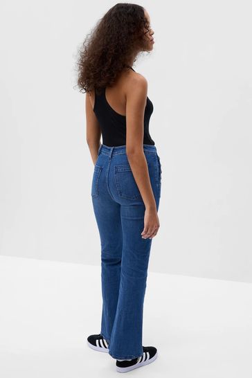 Buy Gap High Waisted Flared Jeans from the Gap online shop