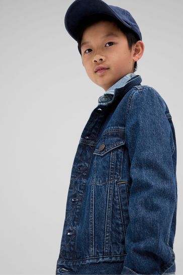 Gap denim 2025 jacket kids