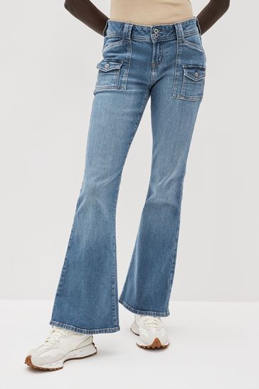Buy Gap Low Rise Y2K Pocket Flare Jeans from the Gap online shop