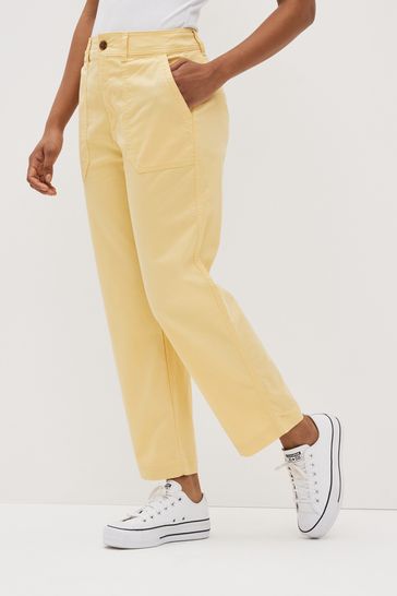 Buy Gap High Rise Girlfriend Utility Chinos from the Gap online shop