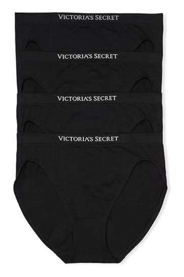 Victoria's Secret Black High Leg Multipack Knickers