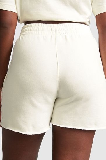 Victoria s Secret PINK Cream Everyday Fleece Sweat Short