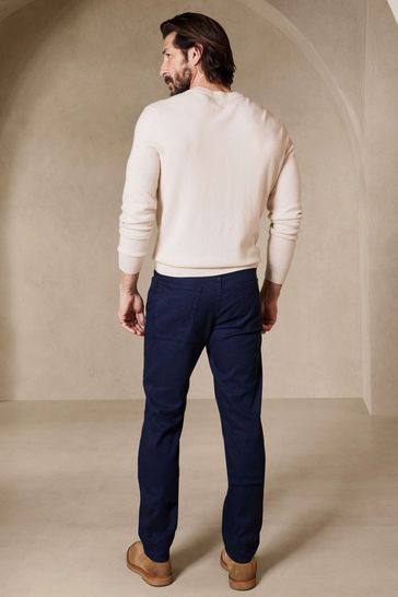 New Banana Republic Men's Grant Fit Linen Blend Trousers Pants Light Grey  (28W x 32L) - Walmart.com