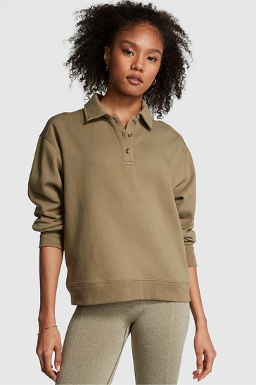 Olive green new arrivals polo sweatsuit