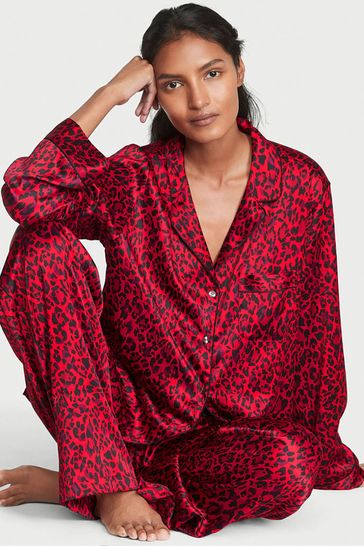 Buy Victoria's Secret Satin Long Pyjamas from the Victoria's Secret UK online shop