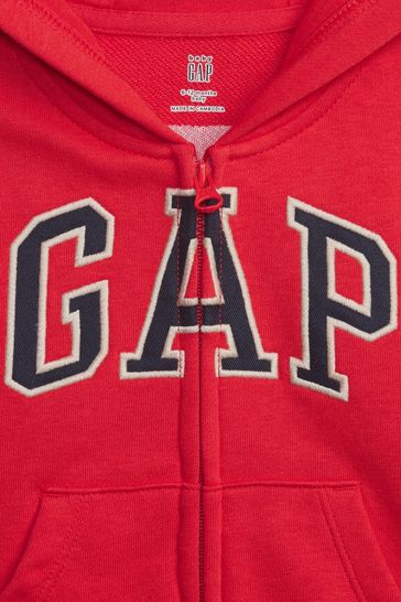 Baby gap logo hoodie sale