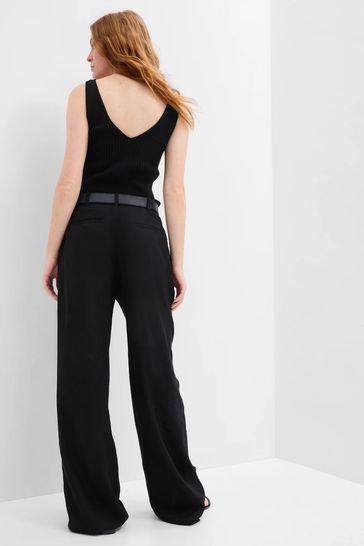 Gap wide discount leg linen pants