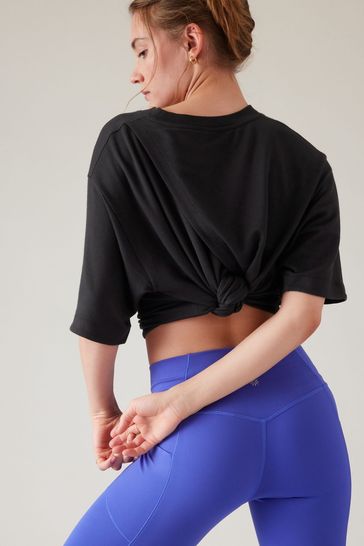 Athleta crop sweatshirt new arrivals