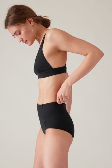 Athleta Black A C Cup Riptide Bikini Top