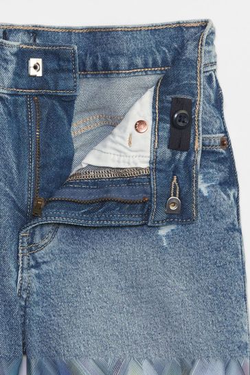 Distressed boyfriend bermuda shorts hotsell