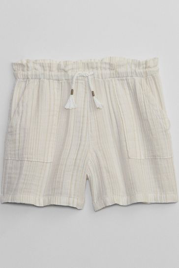 Linen shorts deals gap