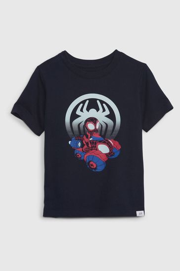 Buy Gap Marvel Spider-Man Graphic T-Shirt from the Gap online shop