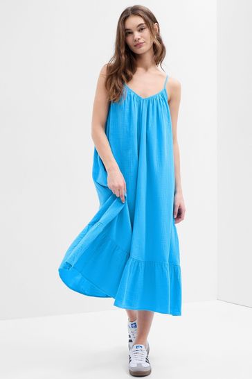 Midi dress gap sales
