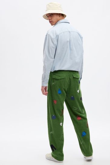 Gap top cord trousers