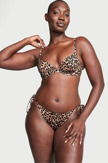 Victoria's Secret Leopard Brief Swim Bikini Bottom