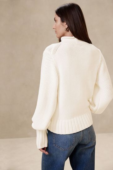 Banana republic on sale white cardigan