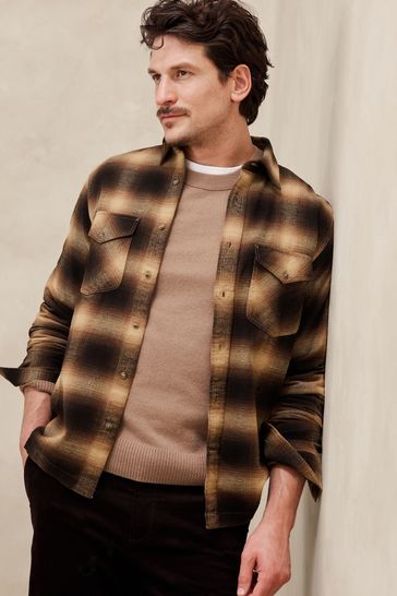 Luxe flannel banana republic 2025
