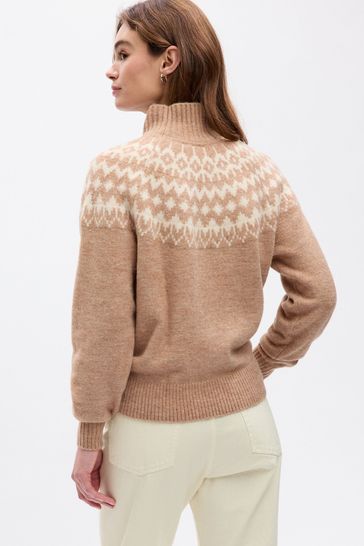 Gap fair isle sweater shop