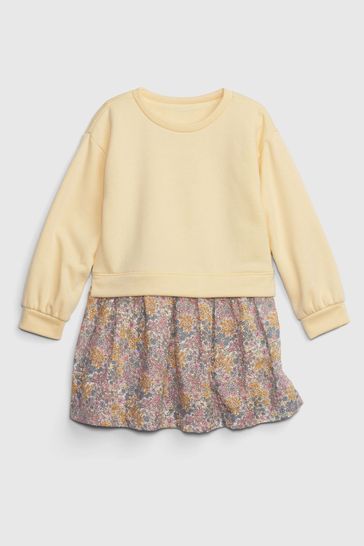 Sweatshirt top dress next