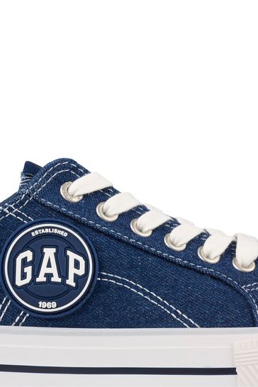 Buy Gap Houston Low Top Canvas Trainers from the Gap online shop