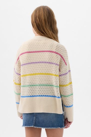 Gap store pointelle cardigan