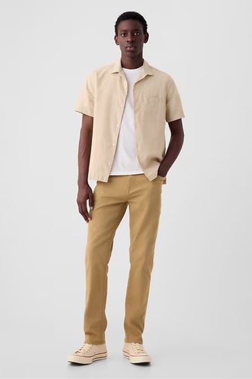 Gap Beige City Jeans in Slim Fit