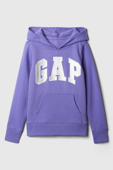 Gap Green Logo Graphic Print Hoodie 4 13yrs