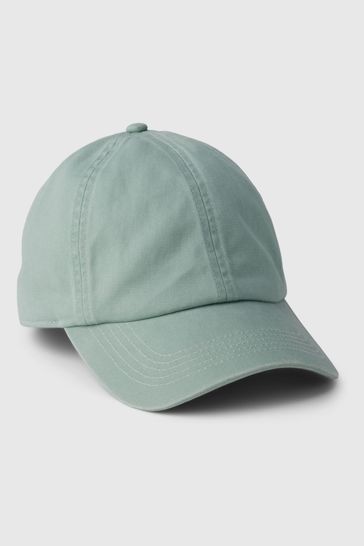 Green Organic Cotton Baseball Hat