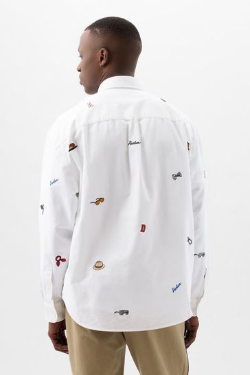 Gap white dress shirt store