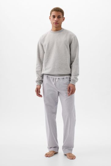 Gap Blue Check Soft Pyjama Bottoms
